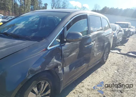 2014 Honda Odyssey Ex z USA, uszkodzony, nr VIN 5FNRL5H41EB037151